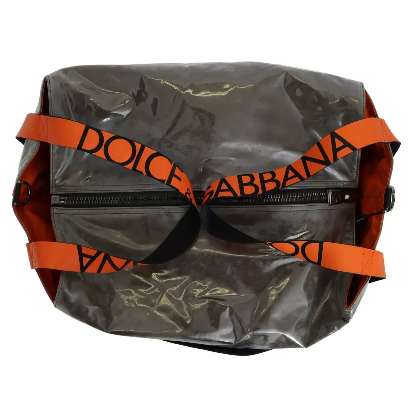 Dolce & Gabbana Green Fashion Expression Oversized Plastic Tote Bag BAG4336