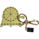 Dolce & Gabbana Multicolor Gold Tone Carretto Keychain Keyring