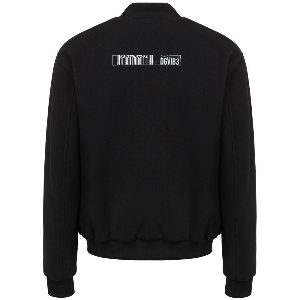 Dolce & Gabbana Black Viscose Jackets & Coat