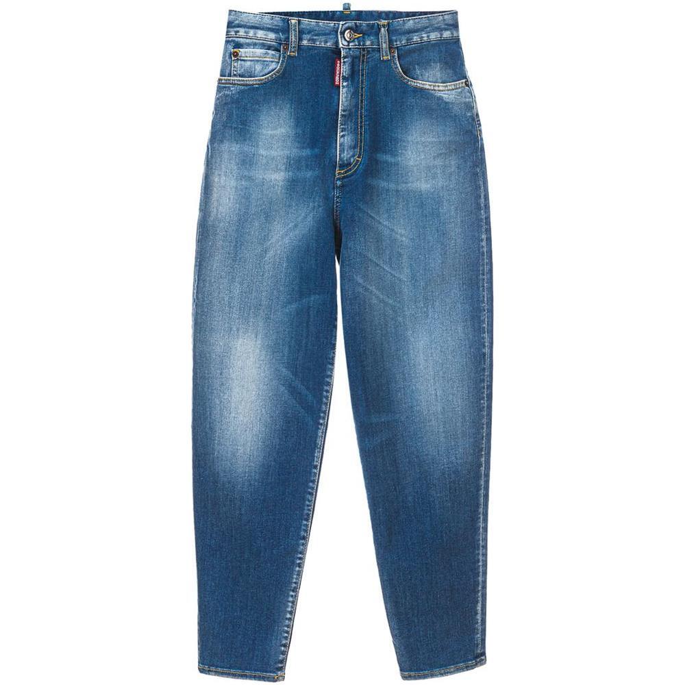 Dsquared² Blue Cotton Jeans Denim