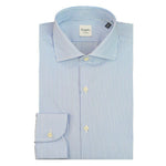 Bagutta Light Blue Cotton Men Shirt BA-15217-IT41 | L