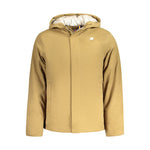 K-WAY Brown Polyester Men Jacket KW-34219-XXL