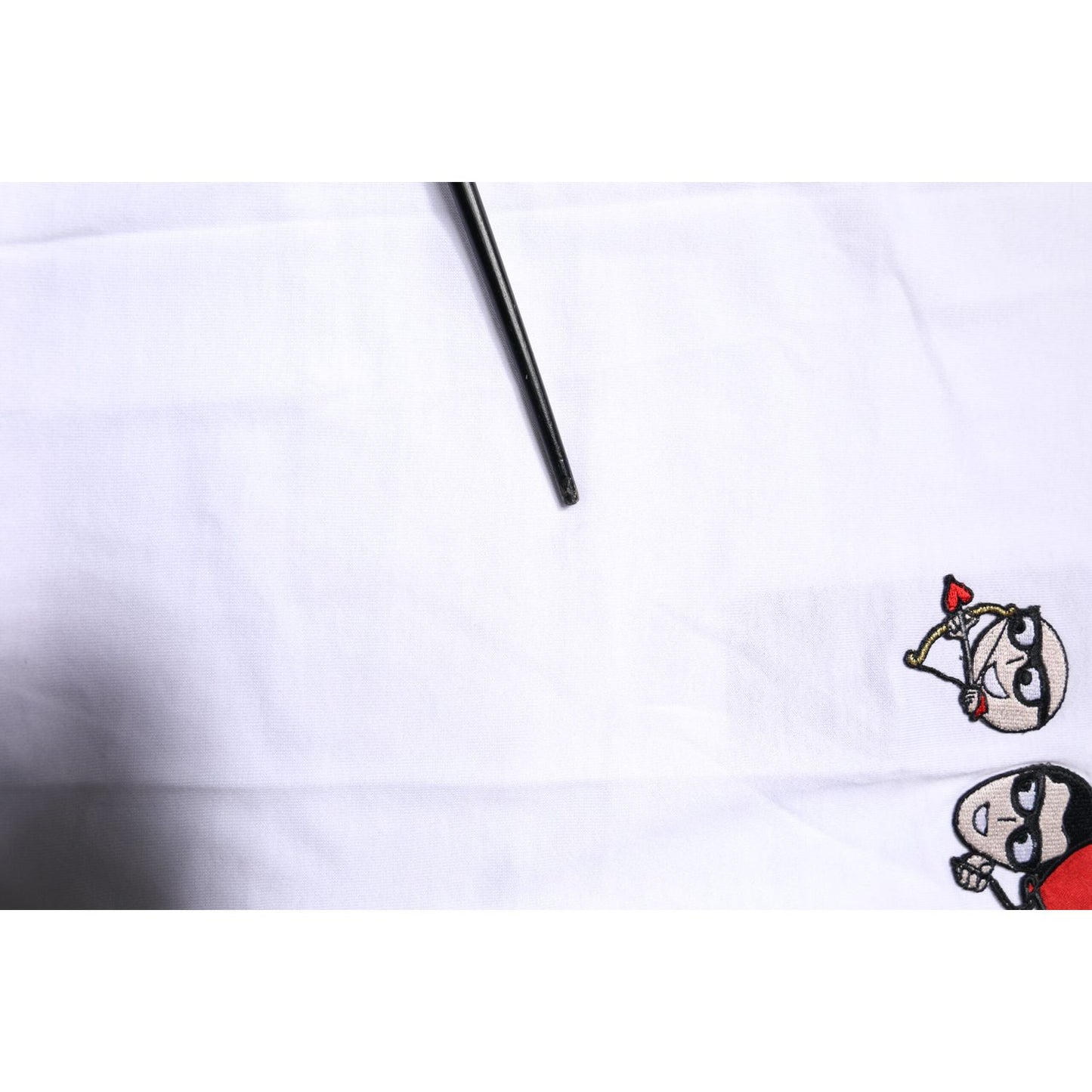 Dolce & Gabbana White #DGFAMILY Cotton Embroidery T-shirt TSH87265-36