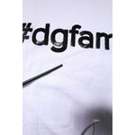 Dolce & Gabbana White #DGFAMILY Embroidery Cotton T-shirt TSH87268-36
