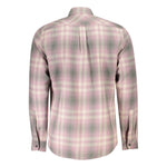 Hugo Boss Pink Cotton Men Shirt BO-34549-XS