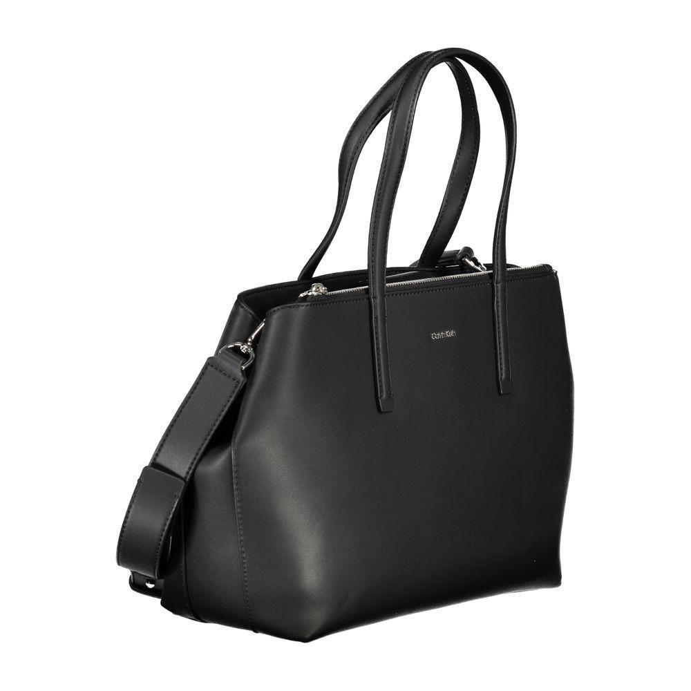 Calvin Klein Black Polyester Handbag CA-30770