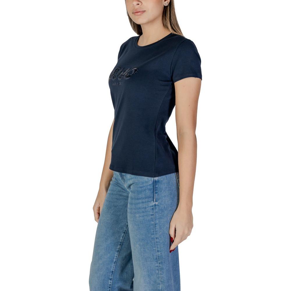 Liu Jo Blue Cotton Tops & T-Shirt