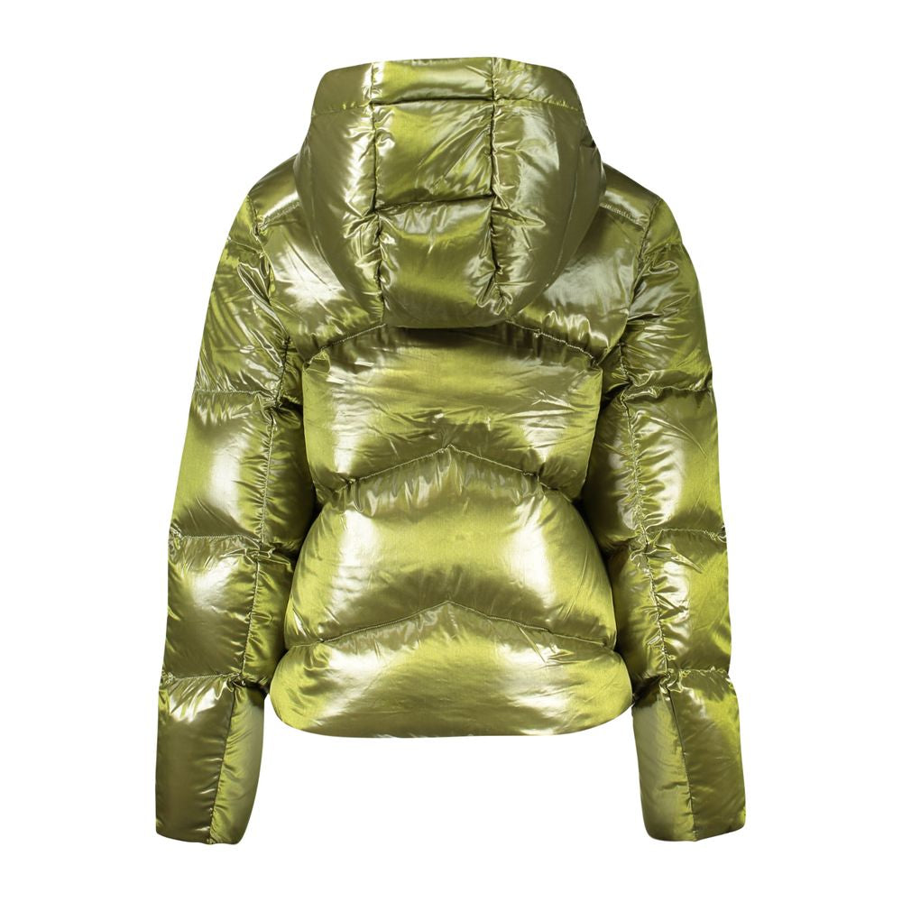 K-WAY Green Polyamide Jackets & Coat