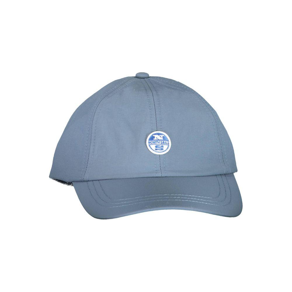 North Sails blue polyamide cap with logo, perfect for outdoor activities and maritime style enthusiasts.