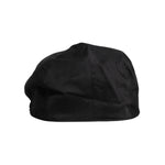 Dolce & Gabbana Black Cotton Newsboy Capello Cabbie Hat HAT9680-60