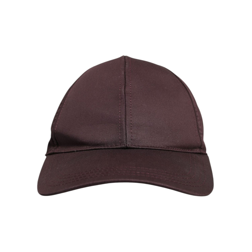 Dolce & Gabbana Brown Cotton DG Crown 6 Panels Baseball Cap HAT9683-58