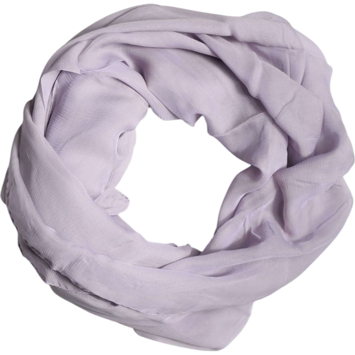 Dolce & Gabbana purple silk rectangle wrap shawl scarf, luxury fashion, elegant design, made in Italy.