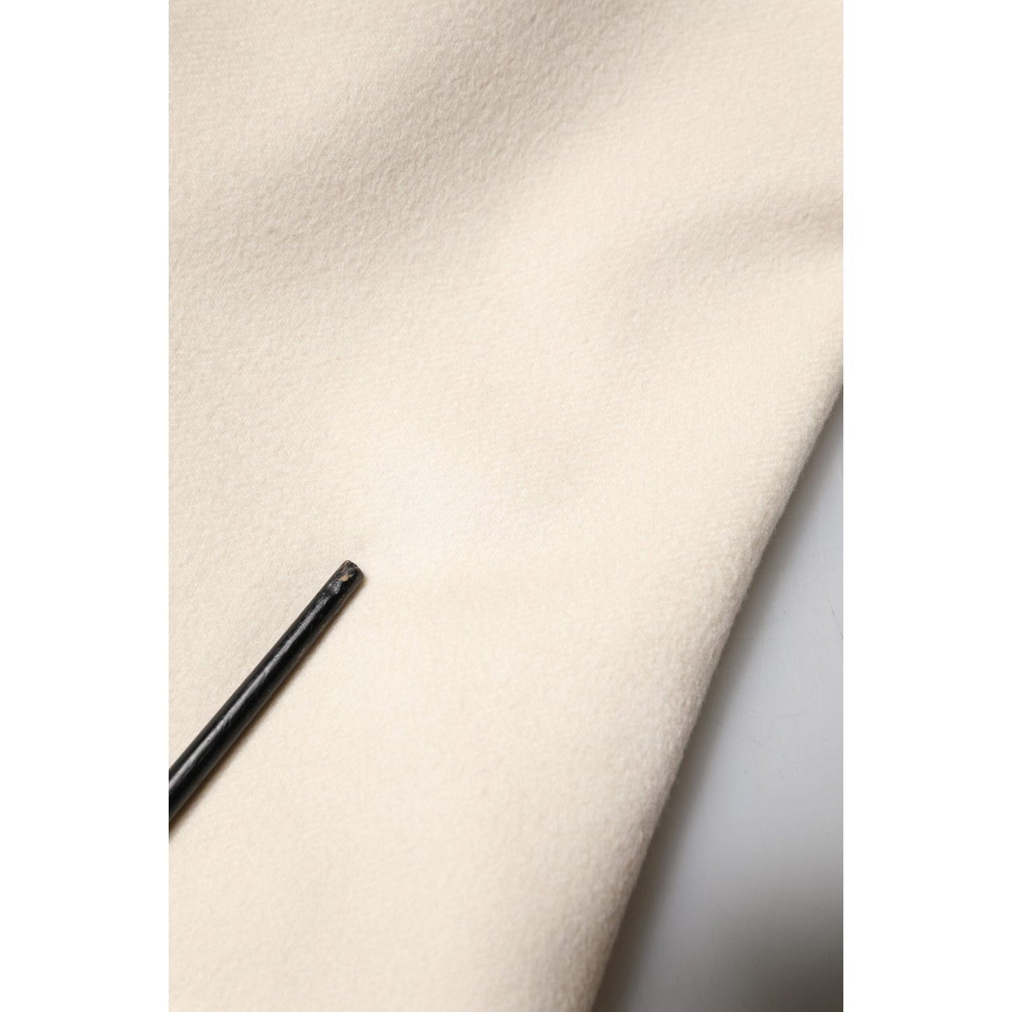 Dolce & Gabbana Beige Cashmere Double Breasted Coat Blazer JKT41399-56