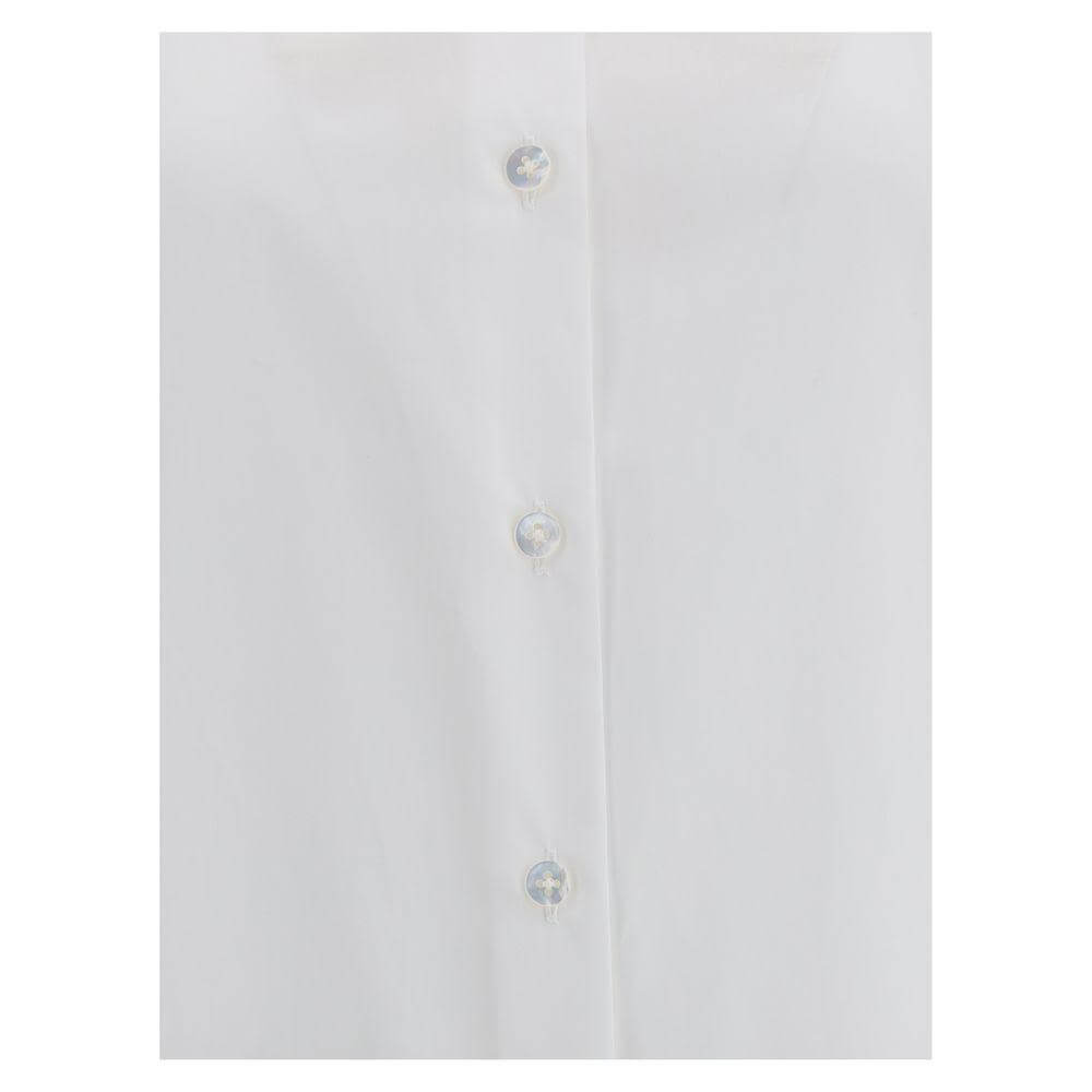 The Row Metis Shirt TH-7504W2439WHT-4