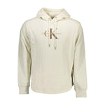 Calvin Klein White Cotton Men Sweater CA-18014-XL