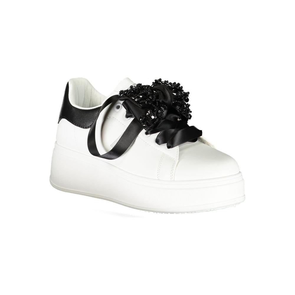 Laura Biagiotti White Polyester Women Sneaker