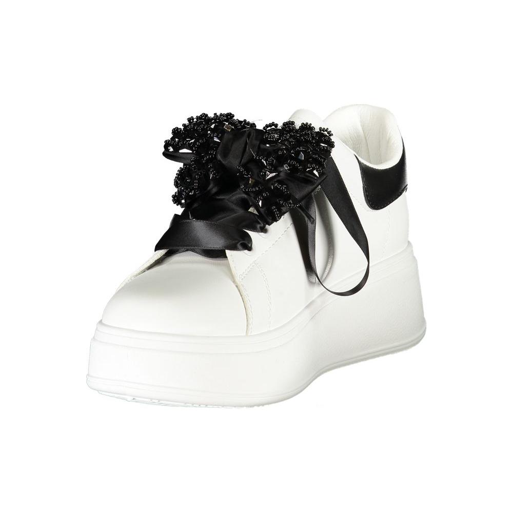 Laura Biagiotti White Polyester Women Sneaker
