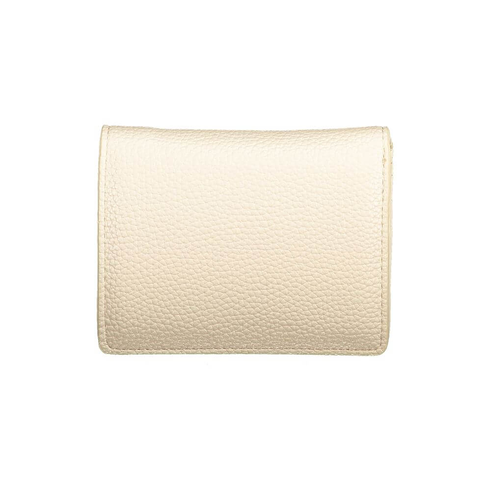 Mario Valentino Beige Polyethylene Wallet