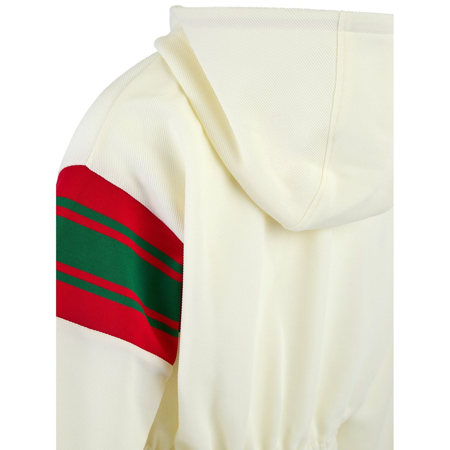 Gucci Cream Polyester Hooded Logo Sweatsuit