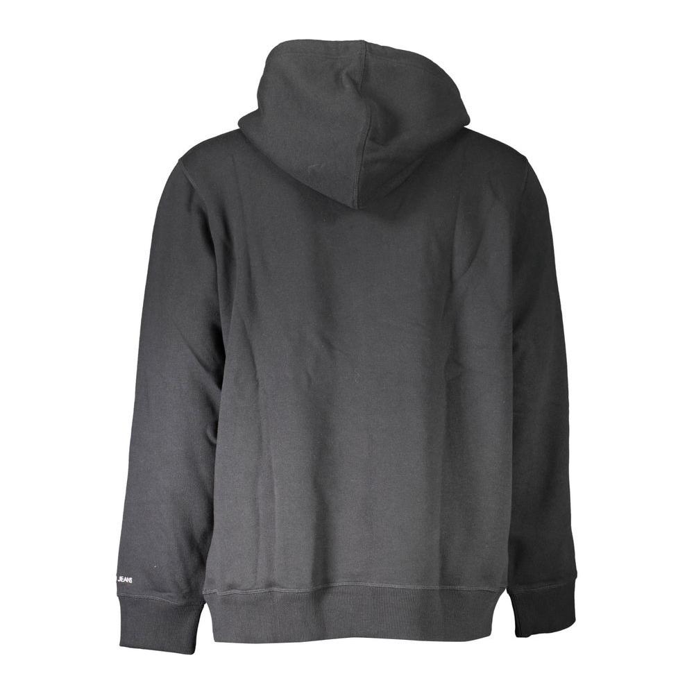 Calvin Klein Sleek Hooded Sweatshirt with Central Pocket
