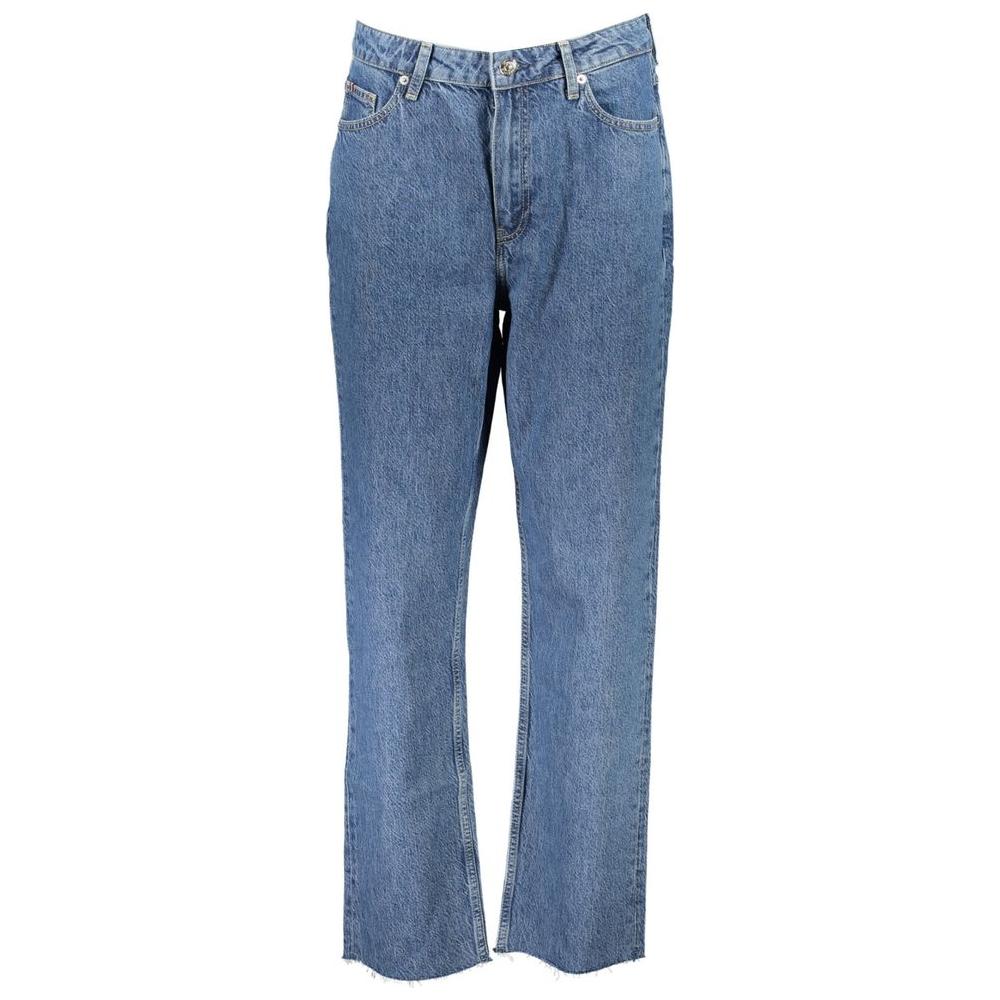 Tommy Hilfiger Blue Cotton Women Jeans