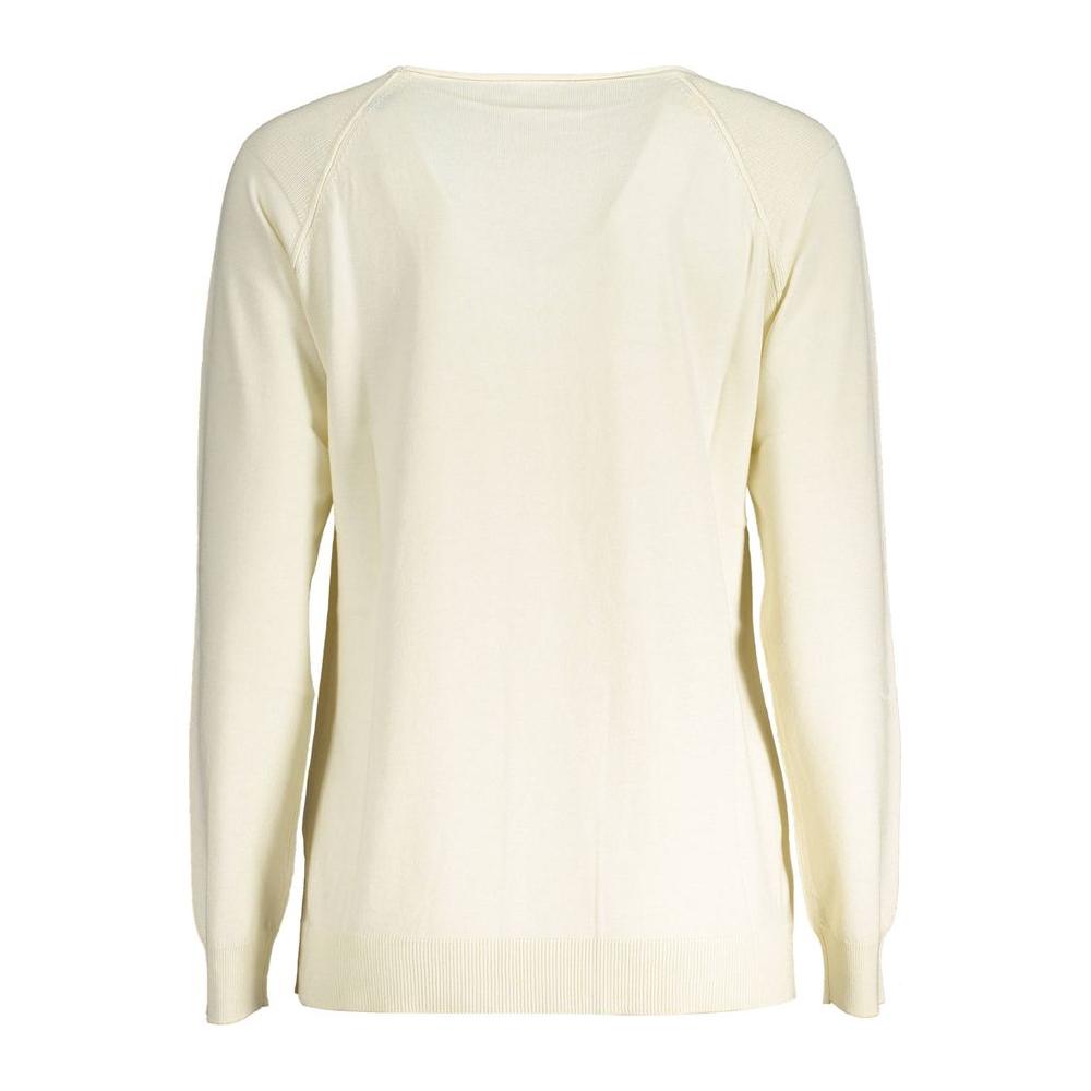 North Sails White Viscose Women Sweater