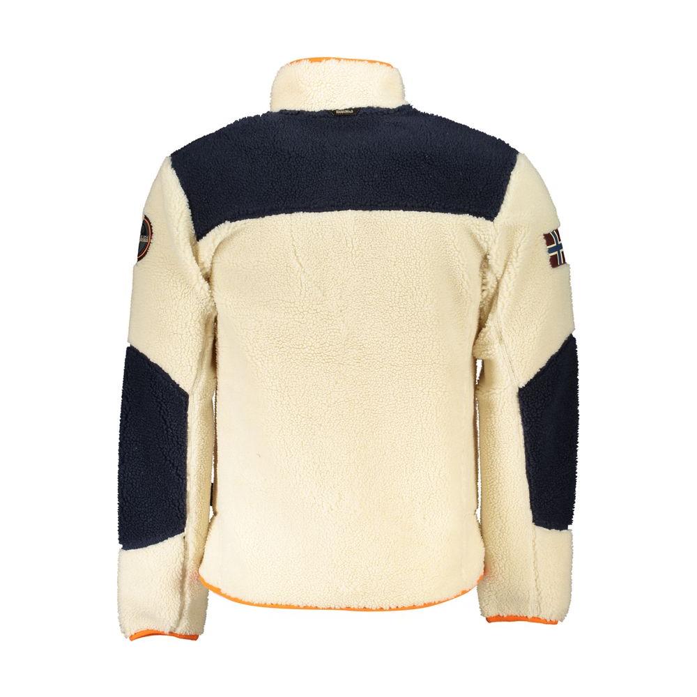 Napapijri Chic Green Long Sleeve Zip-Up Jacket