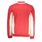 Fila Elegant Long Sleeve Zip Sweatshirt in Pink FI-28763-S