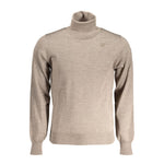 K-WAY Brown Wool Sweater KW-30610-XXL