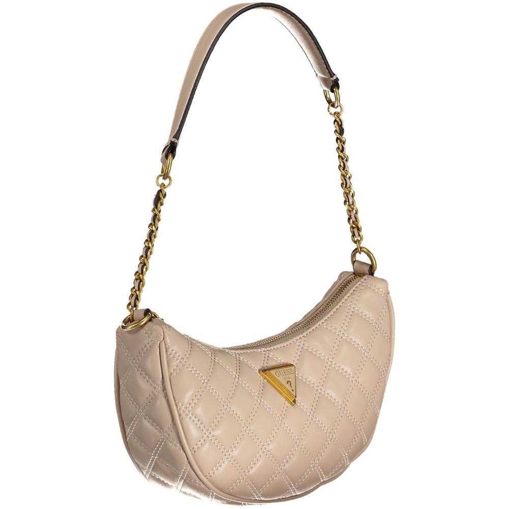 Guess Jeans Beige Polyethylene Handbag