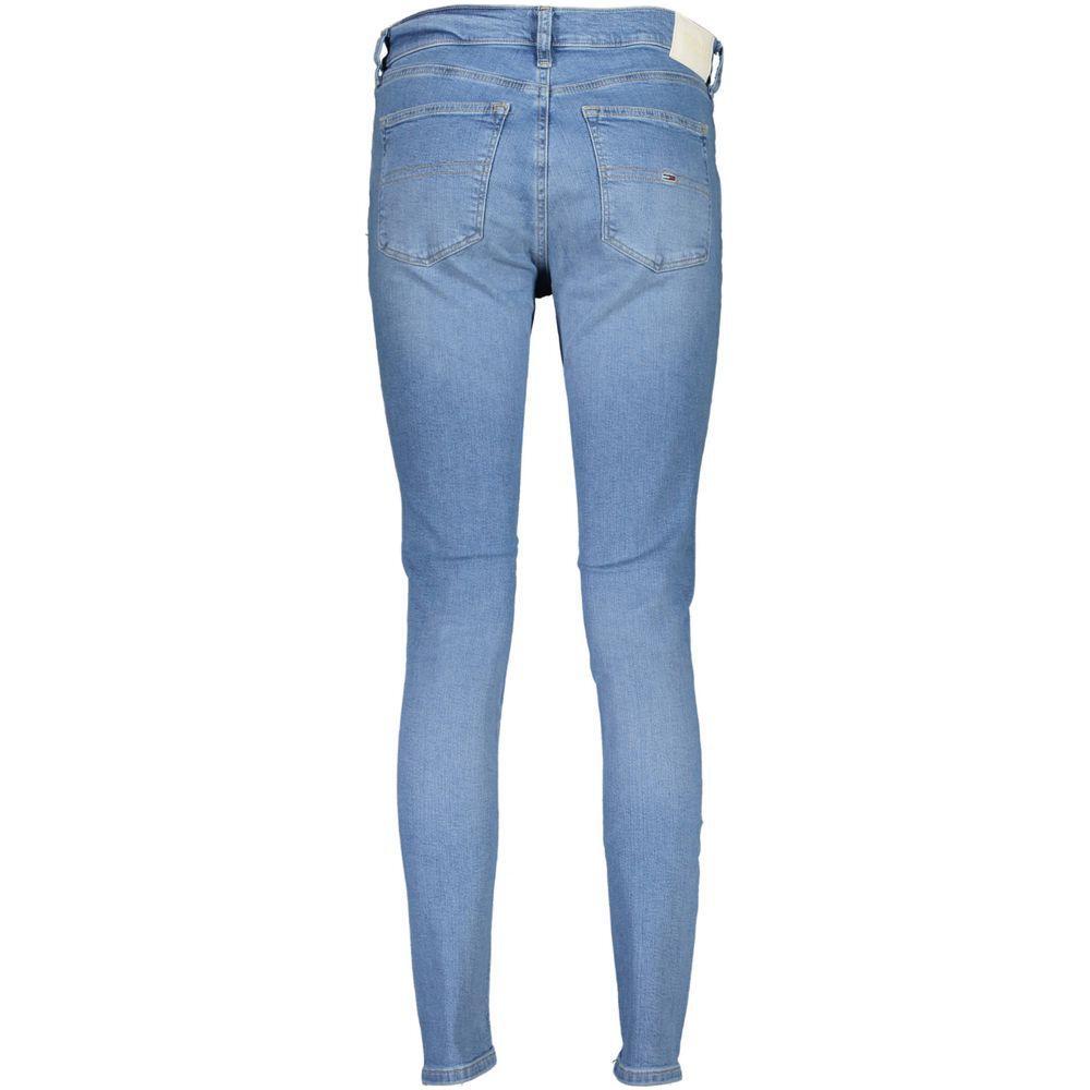 Tommy Hilfiger Light Blue Cotton Women Skinny Jean TO-26252-W26 | L30