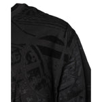 Dolce & Gabbana Black Cotton Bandana Logo Crew Neck T-shirt