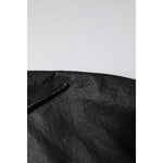Dolce & Gabbana Black Cotton Short Sleeves V-neck T-shirt