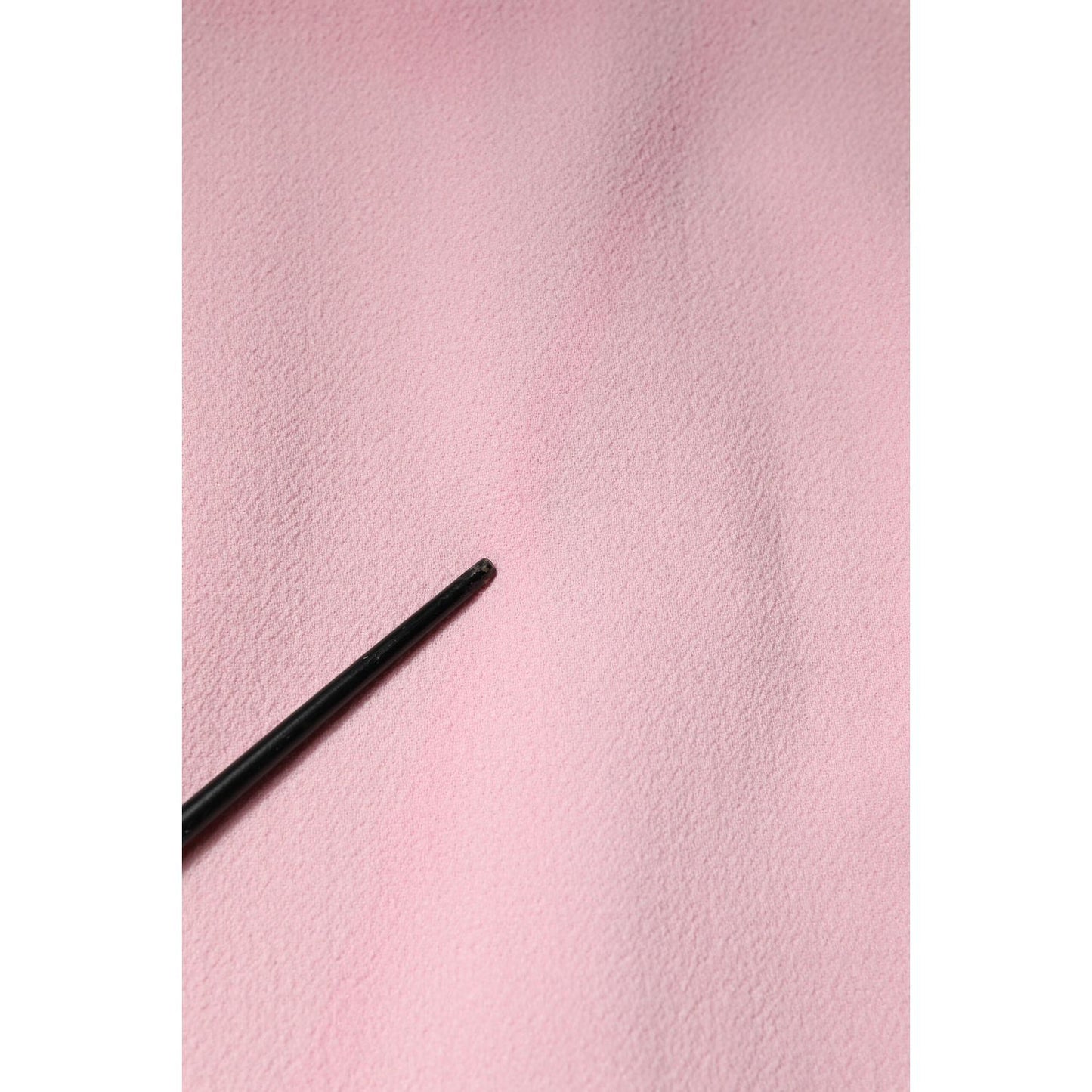 Dolce & Gabbana Pink Blue Wool Sleeveless Shift Mini Dress DR281248-38