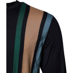 Dolce & Gabbana Multicolor Stripes Crew Neck Pullover Sweater