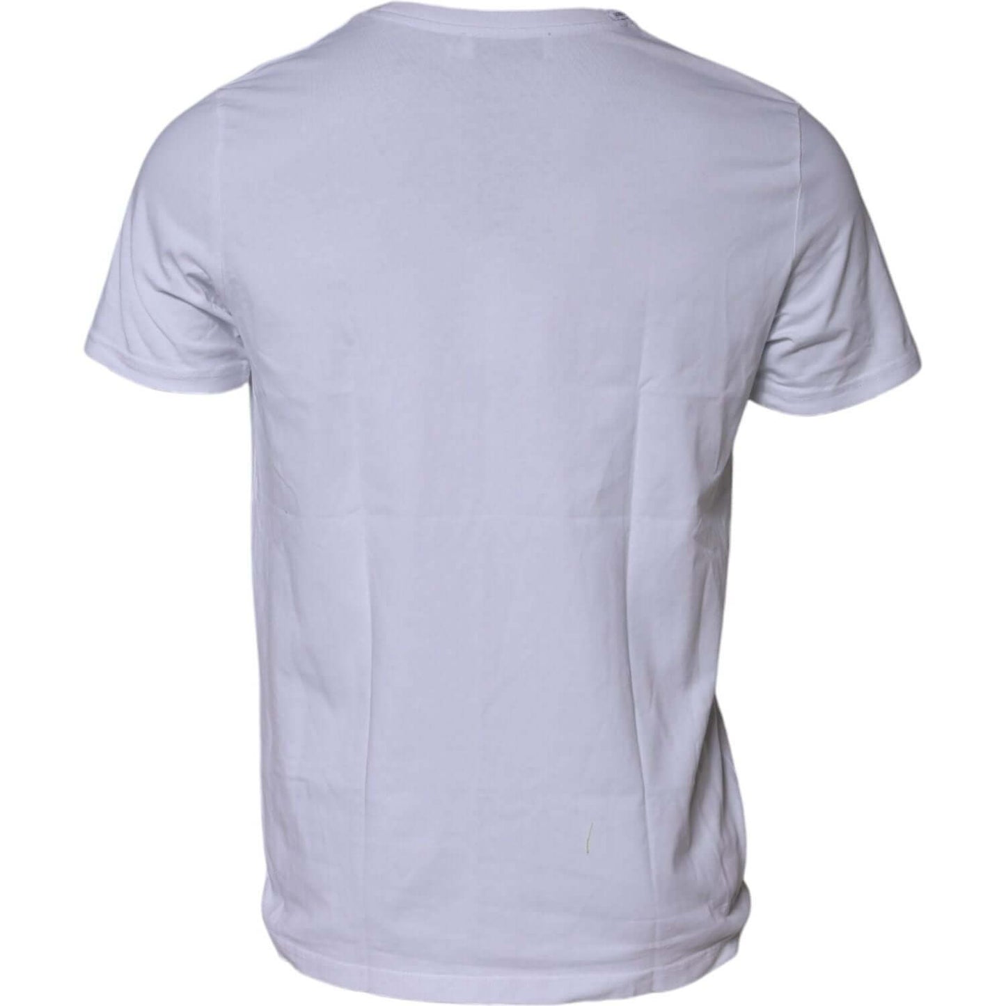 Dolce & Gabbana White DG Logo Print Short Sleeves T-shirt