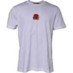 Dolce & Gabbana White DG LOVE Patch Short Sleeves T-shirt