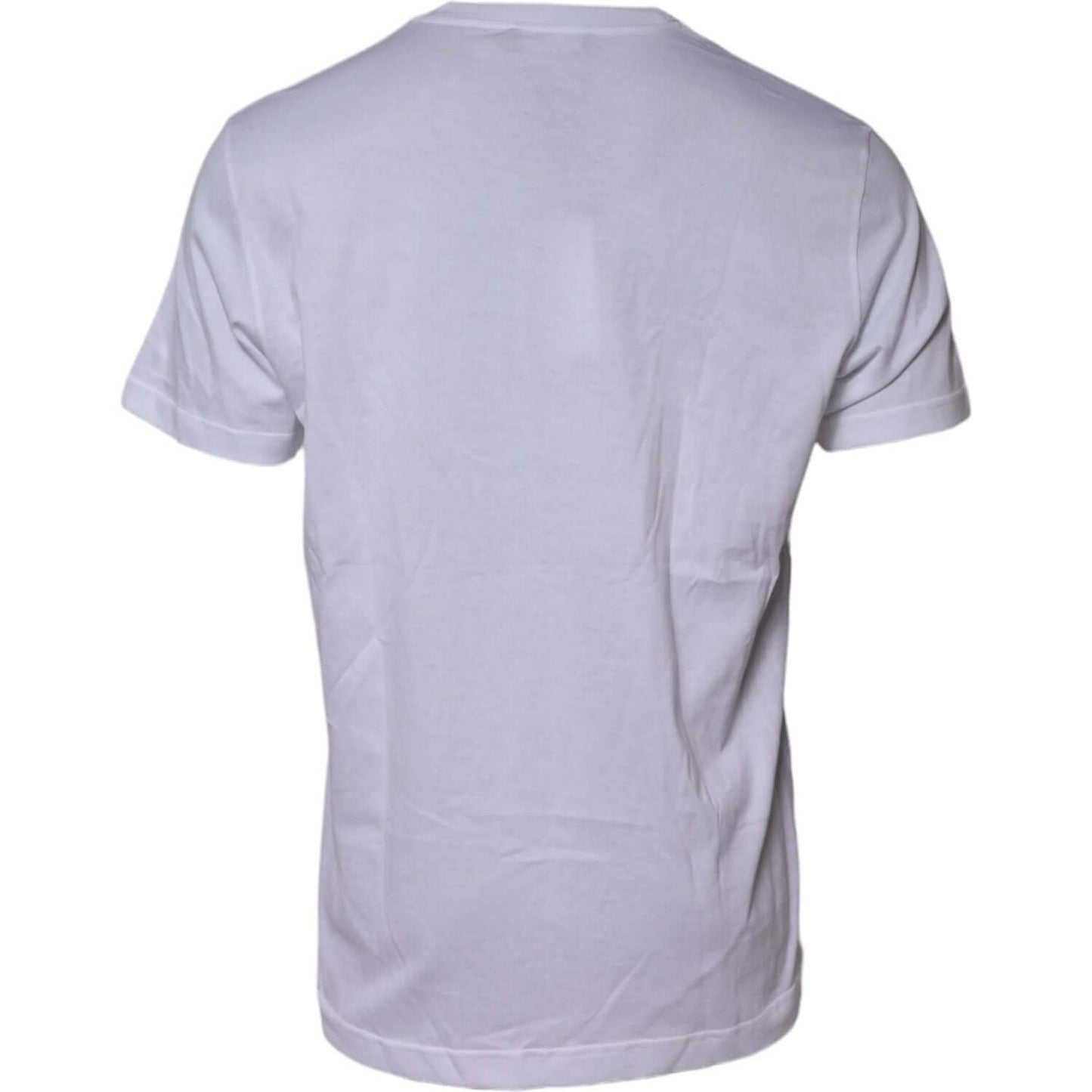 Dolce & Gabbana White DG LOVE Patch Short Sleeves T-shirt