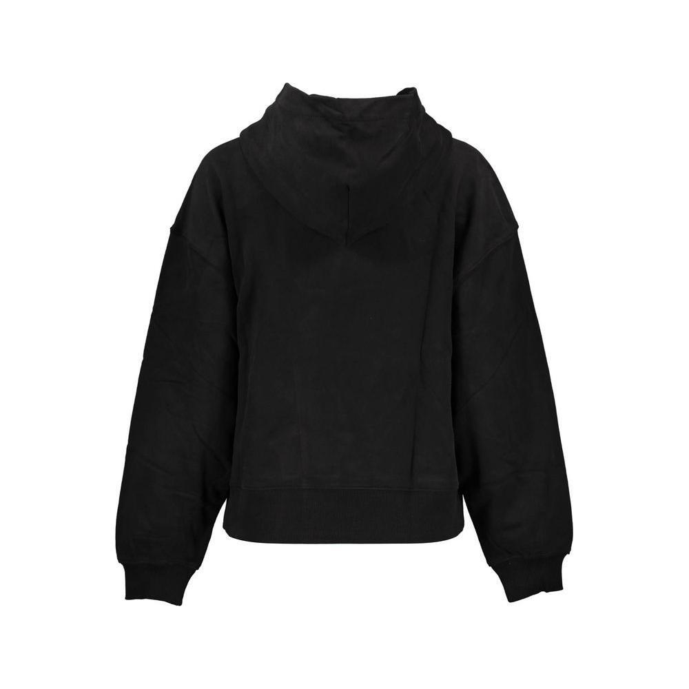 Calvin Klein Black Cotton Women Sweater CA-18028-XL
