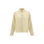 Jil Sander Satin Shirt JI-J40DL0165J70003265-IT36 | XS