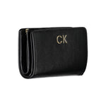 Calvin Klein Black Polyethylene Women Wallet CA-22433