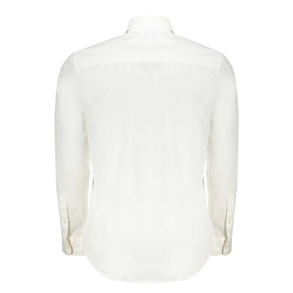 North Sails White Cotton Shirt NO-29902-S