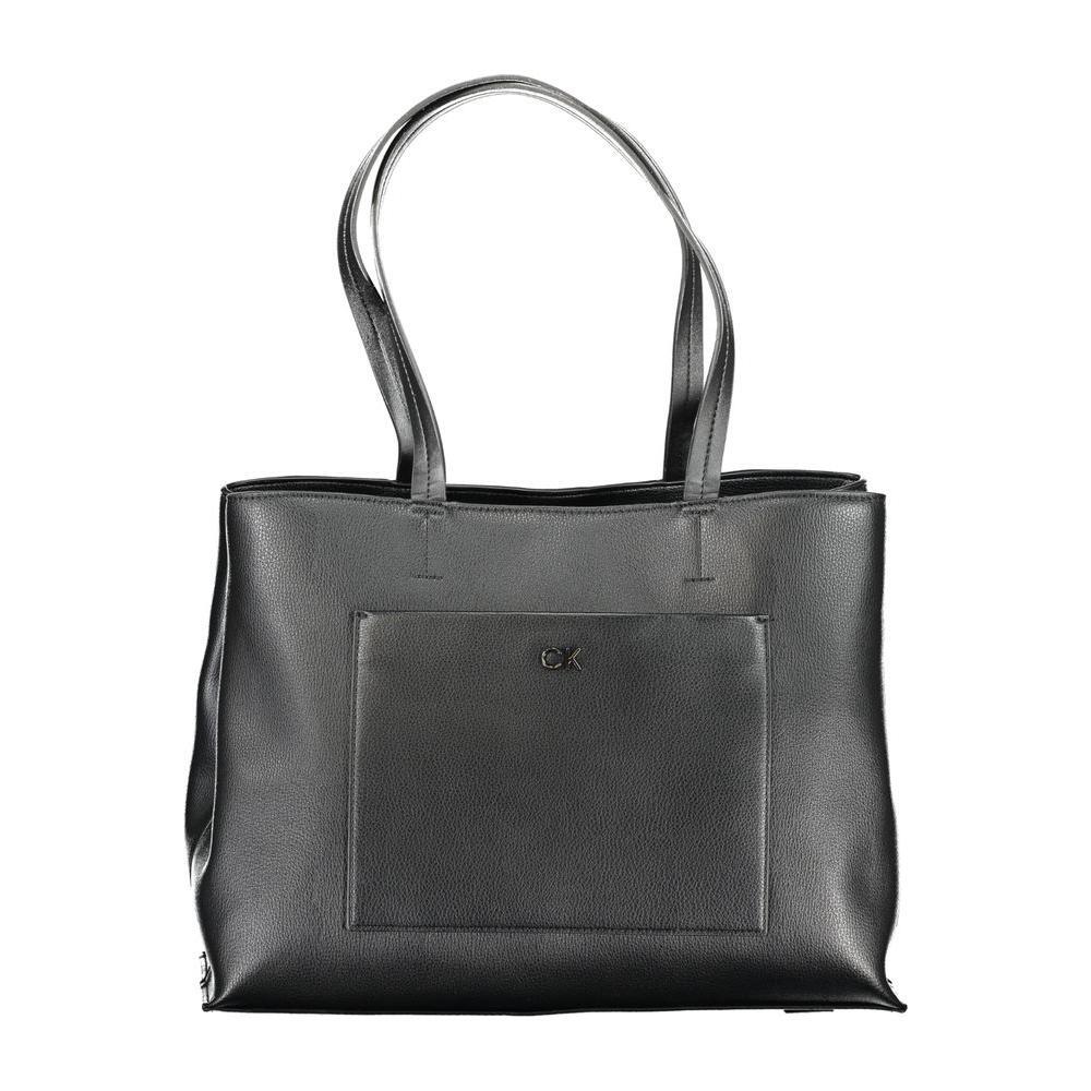 Calvin Klein Black Polyester Handbag CA-30946