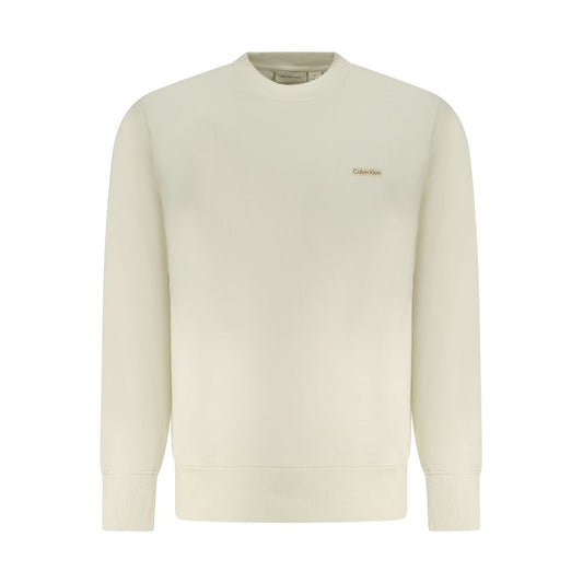 Calvin Klein Beige Cotton Men Sweater