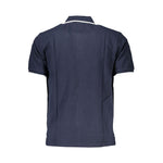 North Sails Blue Cotton Polo Shirt NO-27348-S