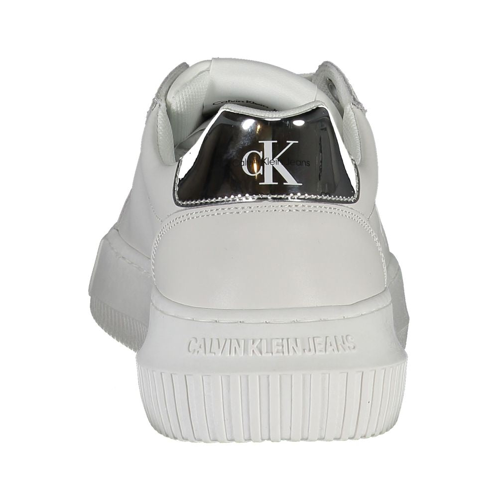 Calvin Klein White Polyester Sneaker CA-37795-EU40/US10