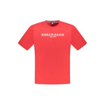 North Sails Red Cotton Men T-Shirt