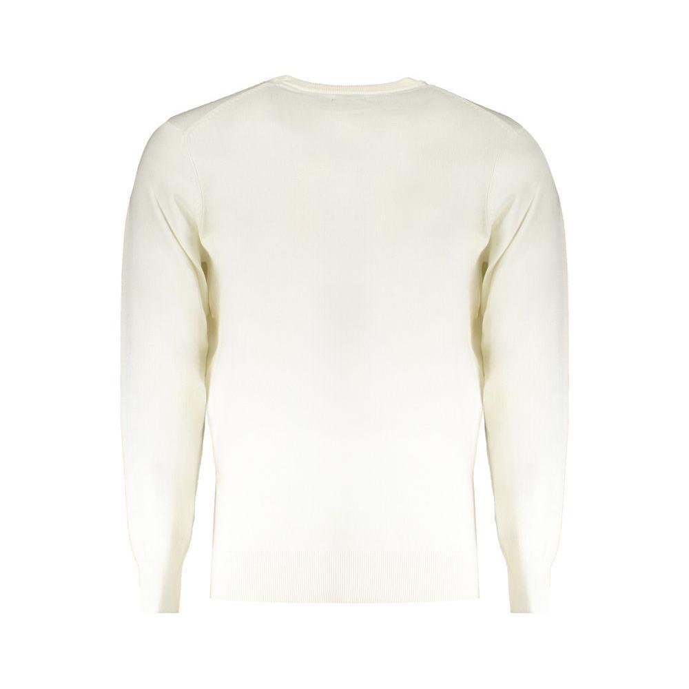 Norway 1963 White Wool Mens Sweater NO-32070-3XL