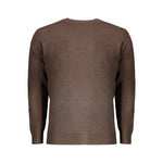Norway 1963 Brown Wool Men Sweater NO-32033-3XL
