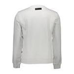 Plein Sport White Cotton Men Sweater PL-37026-S